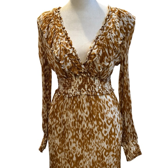 ANTHROPOLOGIE Odetta Ruffle Dress, size M - Picture 7 of 12